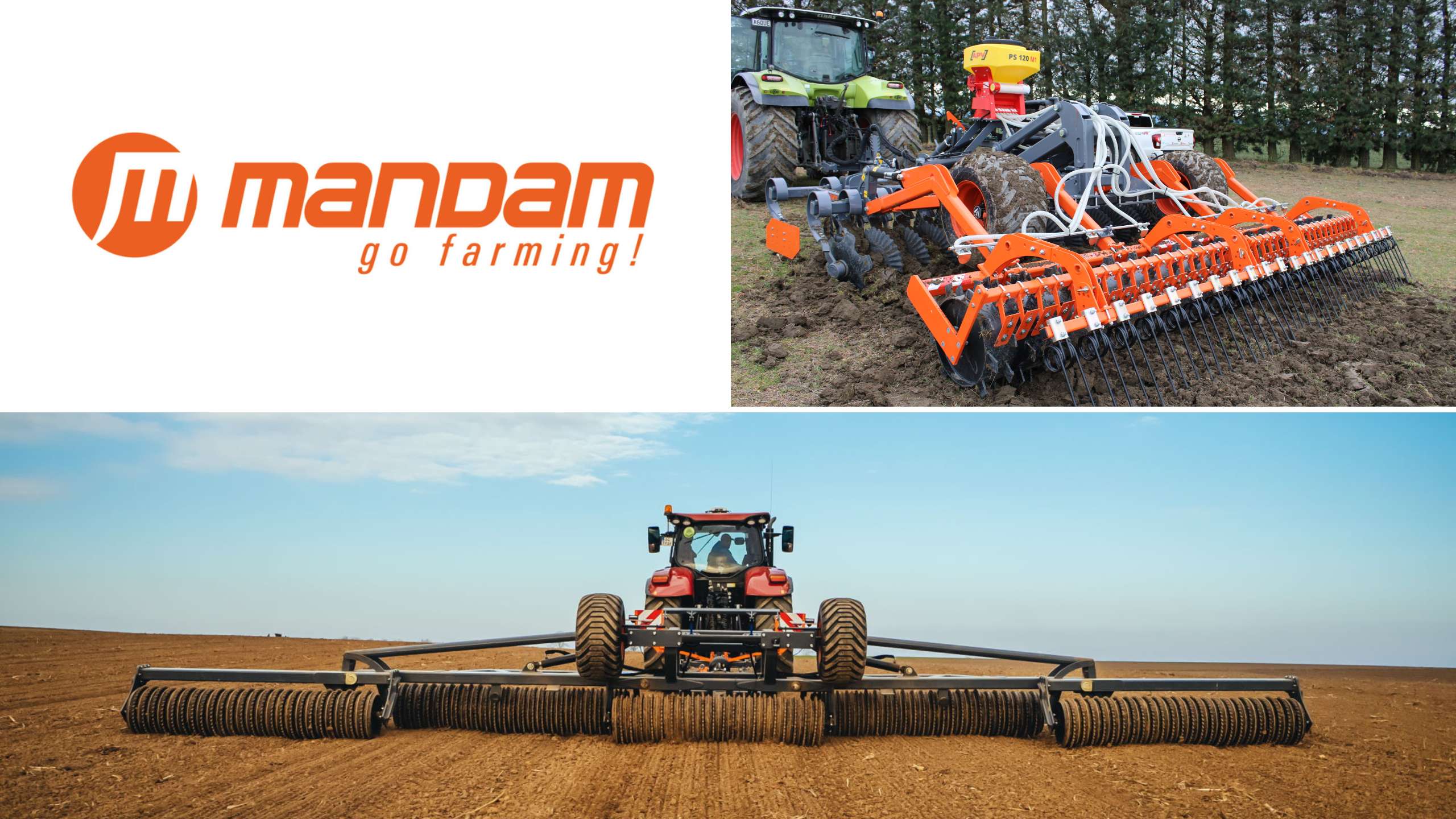 Mandam Cultivation Equipment NZ | Disc Harrows & Tillers Banner